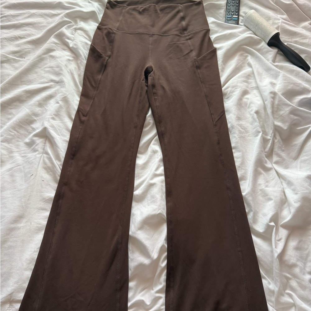 Women's Fabletics Brown Flared Leggings